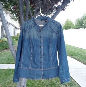 Womens  plus size Jean jacket